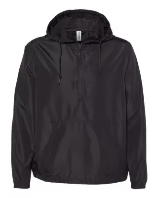 Independent Trading Co.® Unisex Lightweight Quarter-Zip Windbreaker Pullover Jacket