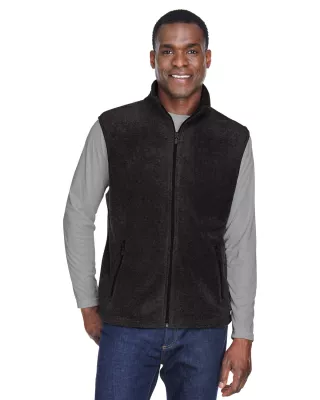 Harriton Unisex Fleece Full-Zip Vest