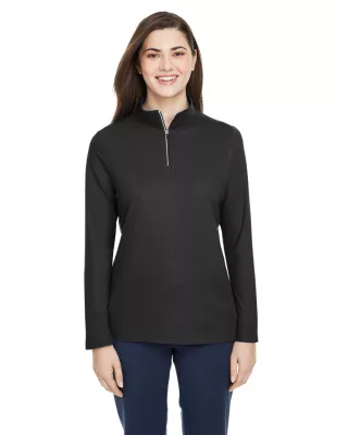 CORE365™ Women's Fusion ChromaSoft™ Pique Quarter-Zip Pullover Shirt