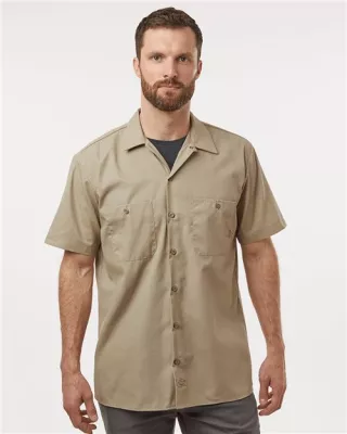 Dickies® Men's Industrial Short Sleeve Work Shirt