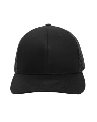 Outdoor Cap Co Structured Trucker With Solid Mesh Back Hat