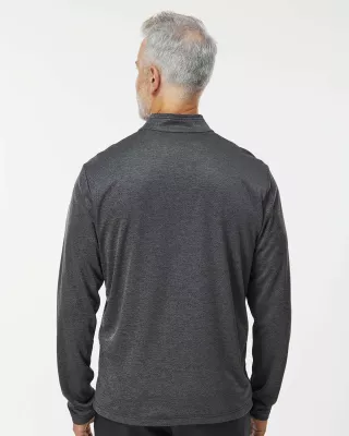 Adidas® Men's Space Dyed Quarter-Zip Pullover Sweater