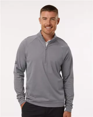 Adidas® Men's Club Quarter-Zip Pullover Sweater