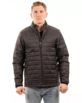 Burnside Adult Box Quilted Puffer Jacket