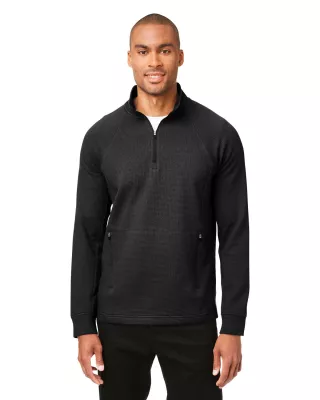 NORTH END® Men's Rhythm Waffle Quarter-Zip Pullover Sweatshirt