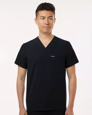 Jaanuu® Men's Holmes Everyday 1-Pocket Scrub V-Neck Top