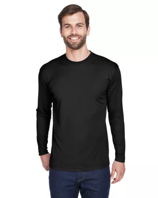 ULTRACLUB Adult Cool & Dry Sport Long-Sleeve Performance Interlock T-Shirt