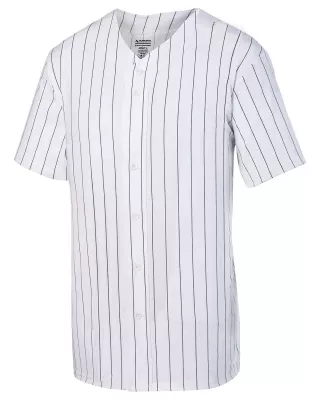 Augusta Unisex Pin Stripe Baseball Jersey