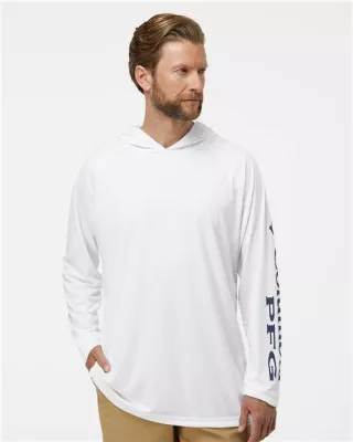 Columbia® PFG Terminal Tackle™ Hooded Long Sleeve T-Shirt