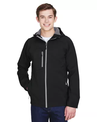 NORTH END® Men's Prospect Two-Layer Fleece Bonded Soft Shell Hooded Jacket