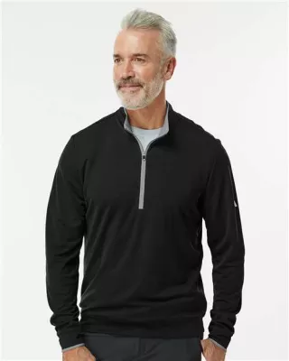 Adidas® Lightweight Quarter-Zip Pullover Shirt
