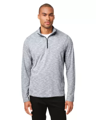 NORTH END® Men's Eclipse Jacquard Quarter-Zip Pullover Sweatshirt