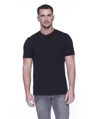STAR TEE Men's CVC Henley T-Shirt