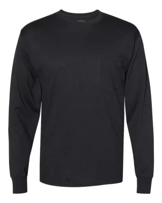 Hanes® Unisex Workwear Long Sleeve Pocket T-Shirt