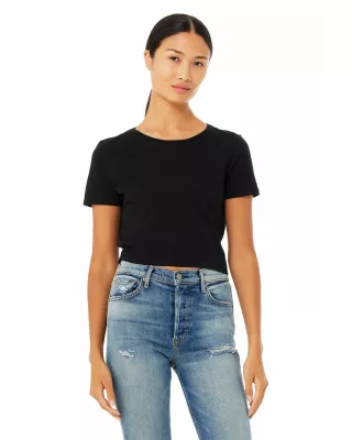 BELLA+CANVAS Ladies' Poly-Cotton Crop T-Shirt