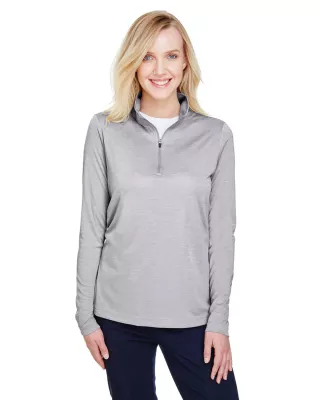Team 365 Women's Zone Sonic Heather Performance Quarter-Zip Pullover Sweater