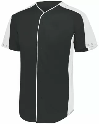 Augusta Adult Full-Button Baseball Jersey