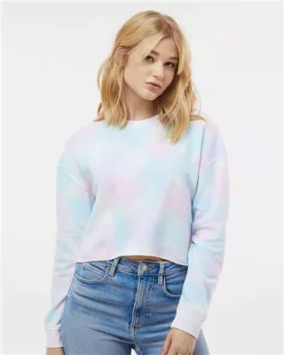 Independent Trading Co.® Women's Lightweight Crewneck Sweatshirt