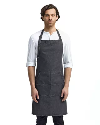 Artisan Collection by Reprime® Unisex Jeans Stitch Denim Bib Apron