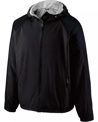 Holloway Adult Polyester Full Zip Hooded Homefield Jacket