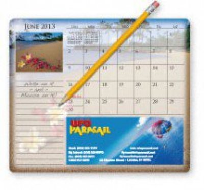 Note Paper Calendar Mouse Pads