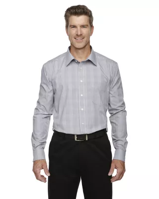 Devon and Jones® Men's Crown Collection® Glen Plaid Woven Dress Shirt