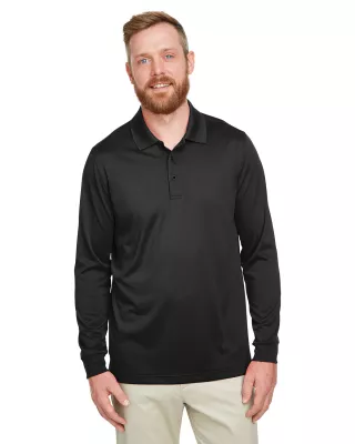 Harriton Men's Advantage Snag Protection Plus IL Long Sleeve Polo Shirt