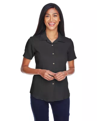 Harriton Ladies' Bahama Cord Camp Shirt