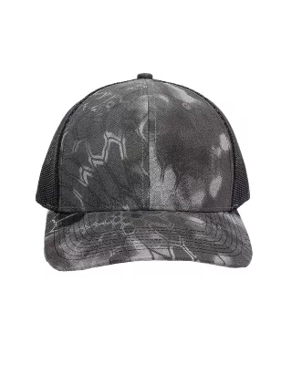 Outdoor Cap Co Structured Camo Trucker With Solid Mesh Back Hat