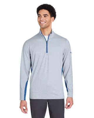 Puma Golf Licensed Men's Mesa Stripe Quarter-Zip