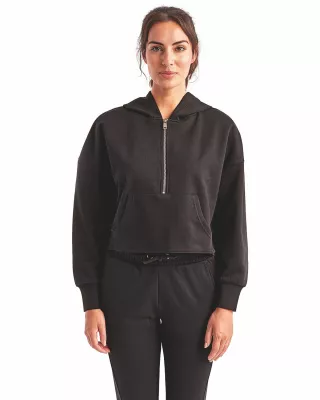 TriDri® Women's Alice Half-Zip Hooded Sweatshirt