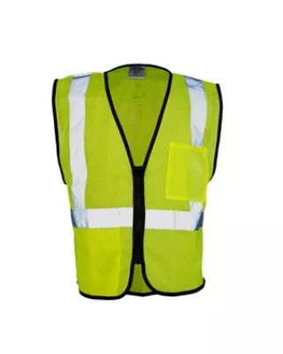 ML Kishigo® Unisex Double-Pocket Zippered Economy Class 2 Vest
