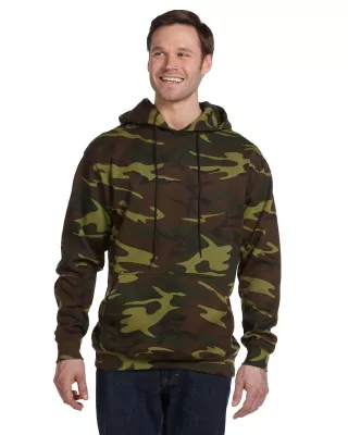 CODE V Unisex Camo Pullover Hoodie