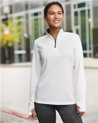 Badger Women's B-Core Quarter-Zip Pullover