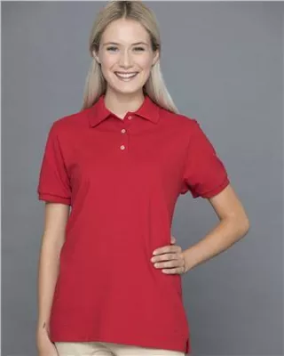 Jerzees® Women's 100% Ringspun Cotton Piqué Polo