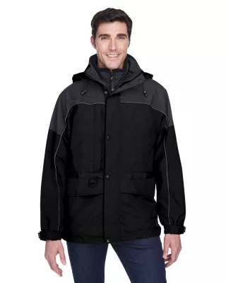NORTH END® Men's 3-in-1 Two-Tone Parka Coat