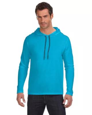 Gildan Adult Lightweight Long-Sleeve Hooded T-Shirt