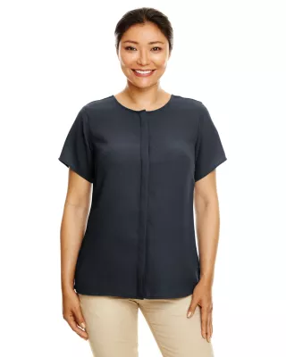 Devon and Jones Ladies' Perfect Fit™ Short-Sleeve Crepe Blouse