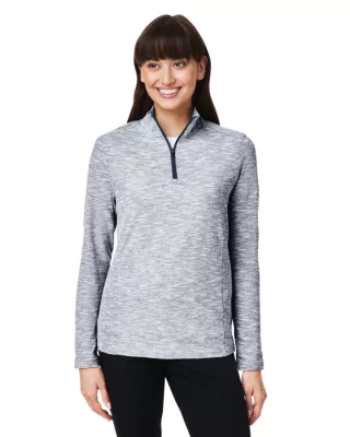 NORTH END® Women's Eclipse Jacquard Quarter-Zip Pullover Sweatshirt
