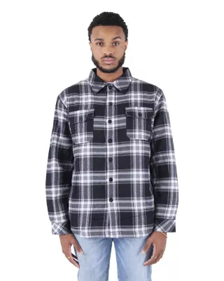SHAKA WEAR Men's Plaid Flannel Jacket
