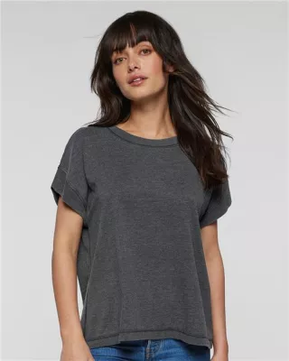 LAT® Women's Relaxed Vintage Wash Tee