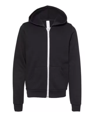 Bella + Canvas Youth Sponge Fleece Full-Zip Hoodie