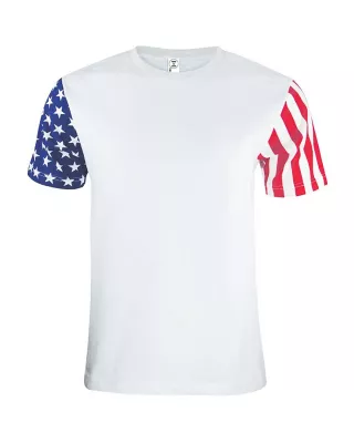CODE V Men's Stars & Stripes Patriotic T-Shirt