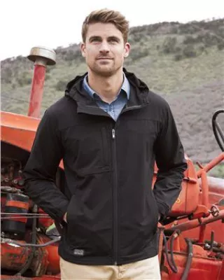 Dri Duck® Men's Apex Soft Shell Hooded Jacket