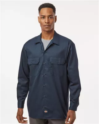 Dickies® Men's Long Sleeve Work Shirt