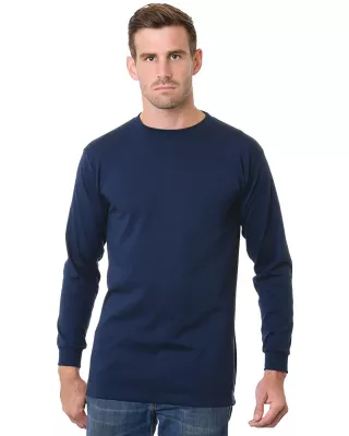 BAYSIDE Unisex Big & Tall USA Made Long Sleeve T-Shirt