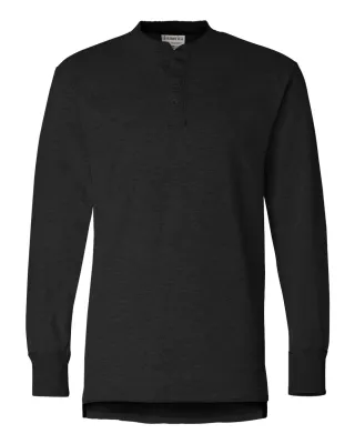 J. America Vintage Brushed Jersey Henley Shirt