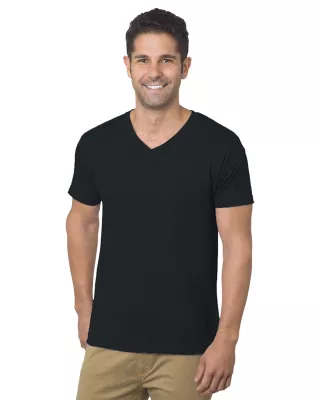 BAYSIDE Unisex USA Made V-Neck T-Shirt
