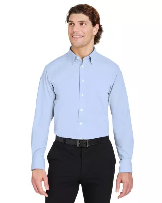 Devon and Jones® Men's CrownLux Performance® Microstripe Long Sleeve Dress Shirt