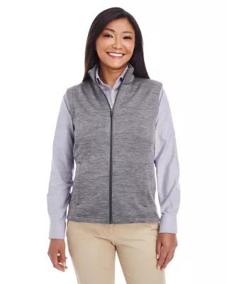 Devon and Jones Ladies' Newbury Mélange Fleece Vest